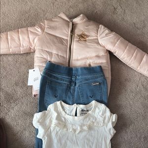 Brand new Hudson outfit with bomber jacket